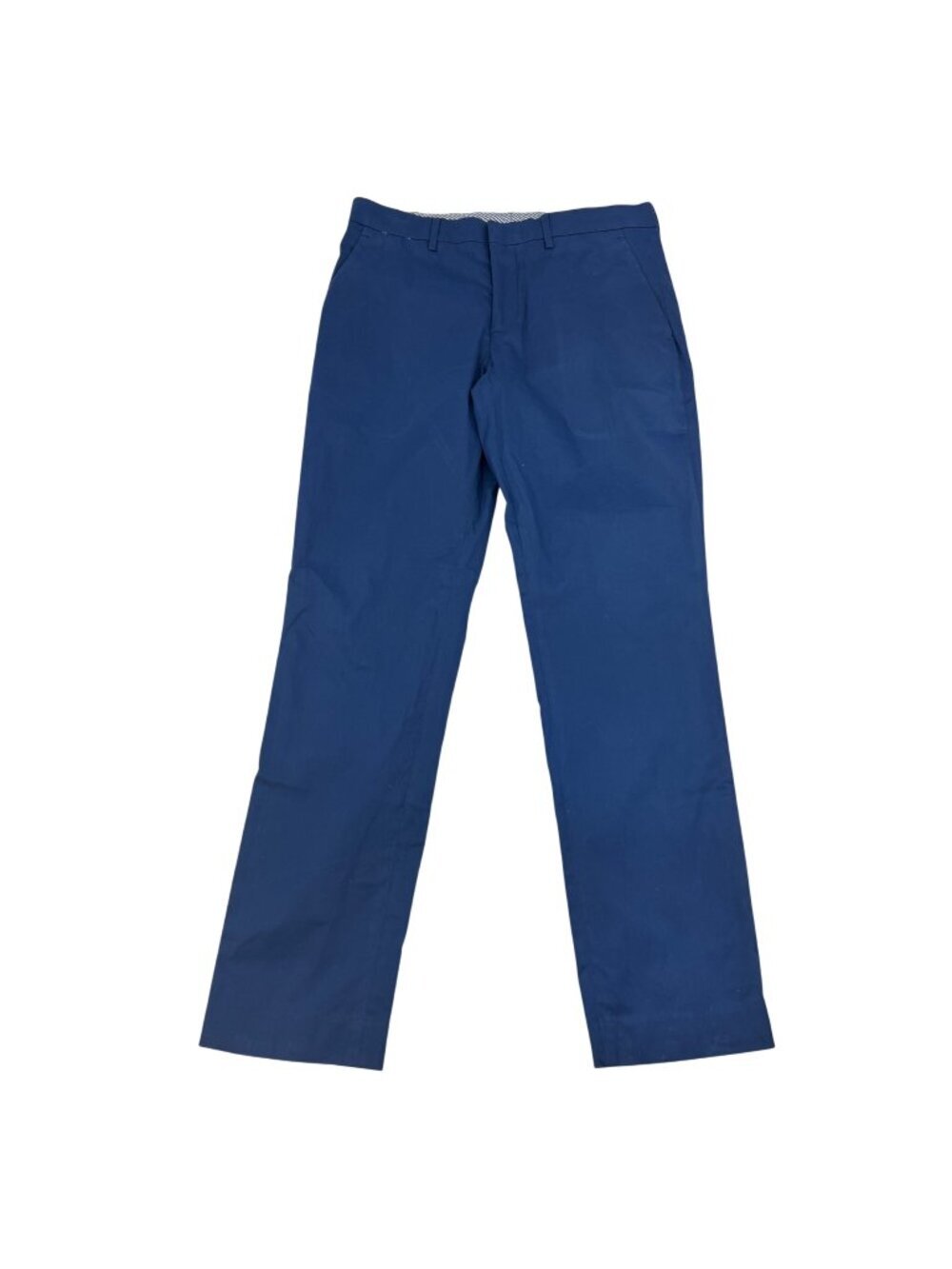Express Men’s Slim Fit Chino Pants Flat Front Blue Size 30x32 Pockets